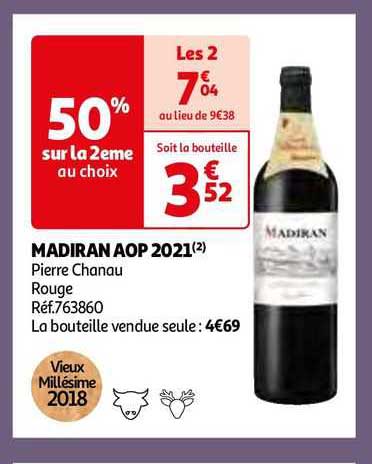 madiran aop 2021 pierre chanau rouge