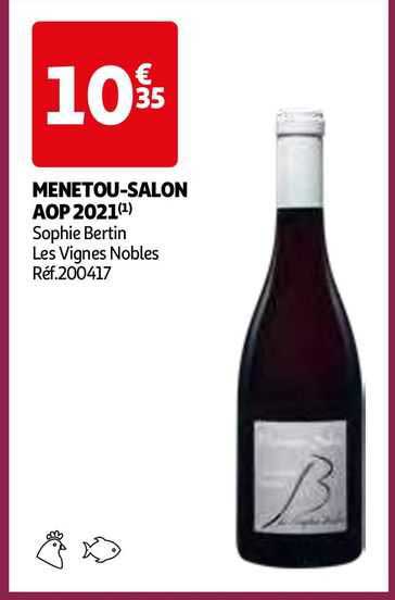 menetou-salon aop 2021 sophie bertin les vignes nobles