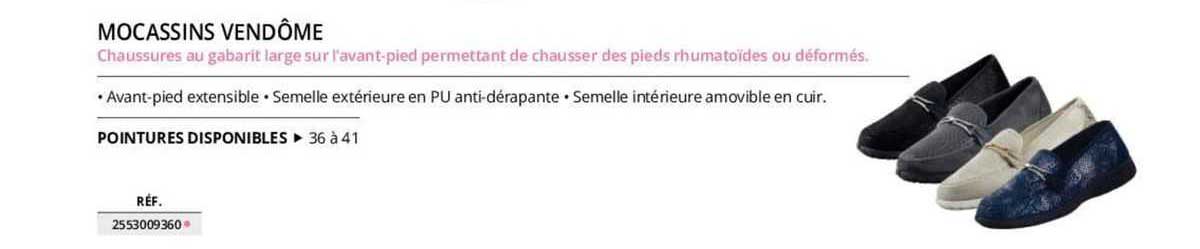 mocassins vendôme