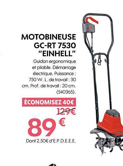 motobineuse GC-RT 7530 "einhell"