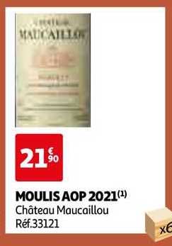 moulis aop 2021 château maucaillou