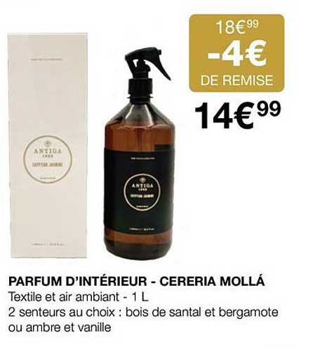 parfum d'intérieur - cereria mollá