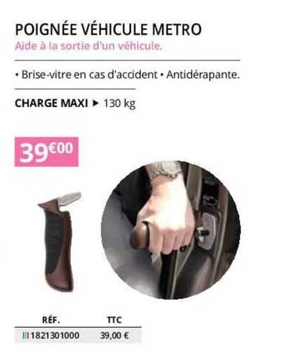 Poignée Véhicule Metro