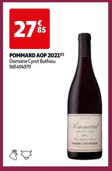pommard aop 2021 domaine cyrot buthiau