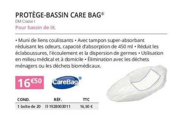 Protège-bassin Care Bag