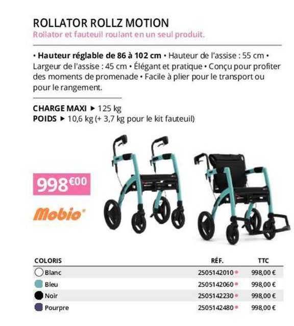 Rollator Rolz Motion