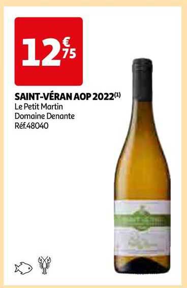 saint-véran aop 2022 le petit martin domaine denante