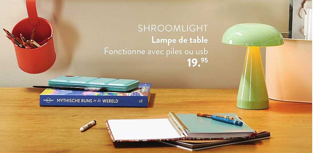 shroomlight lampe de table