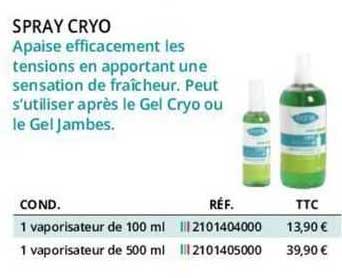 Spray Cryo