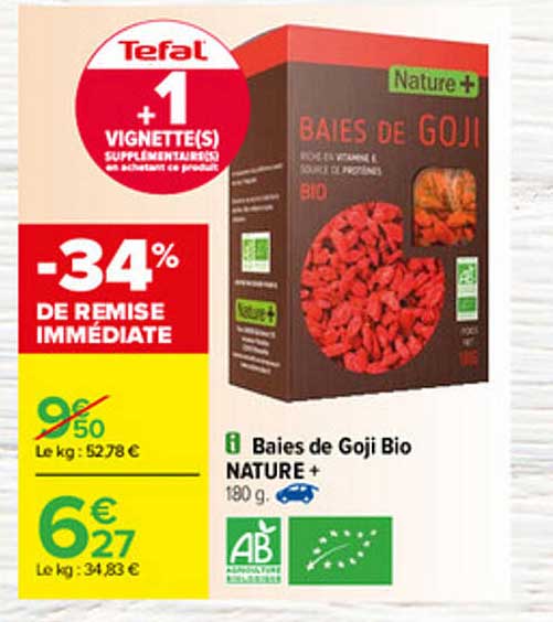 baies de goji bio nature +