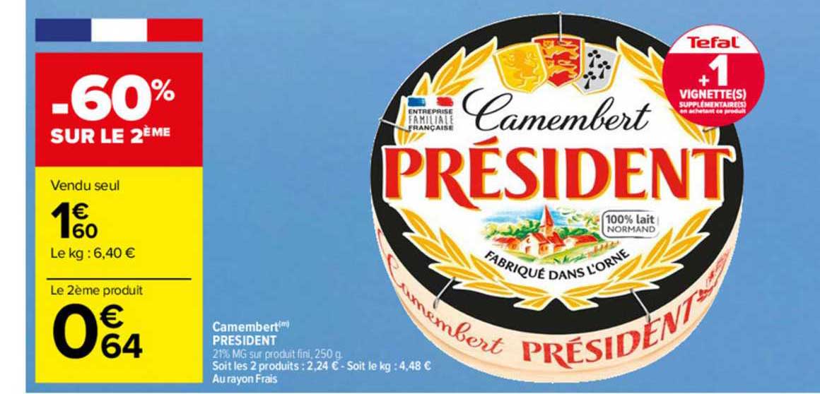Camembert Président