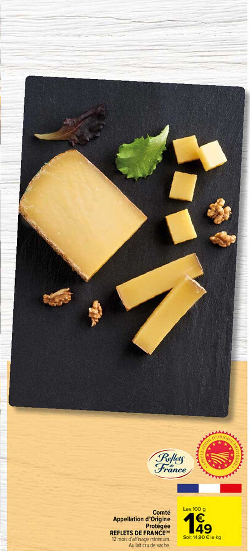 comté appellation d'origine protégée reflets de france