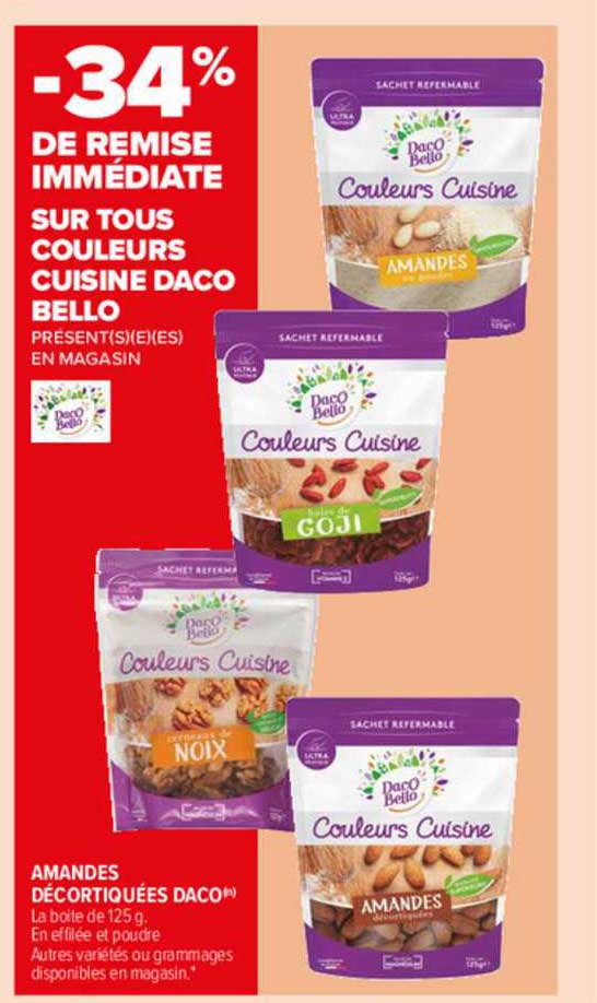 couleurs cuisine daco bello