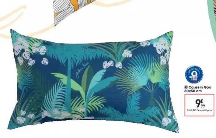 coussin goa 30 x 50 cm