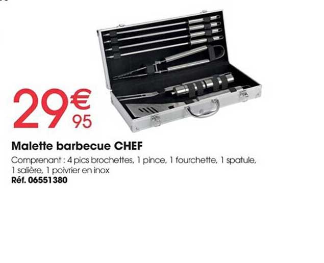 malette barbecue chef