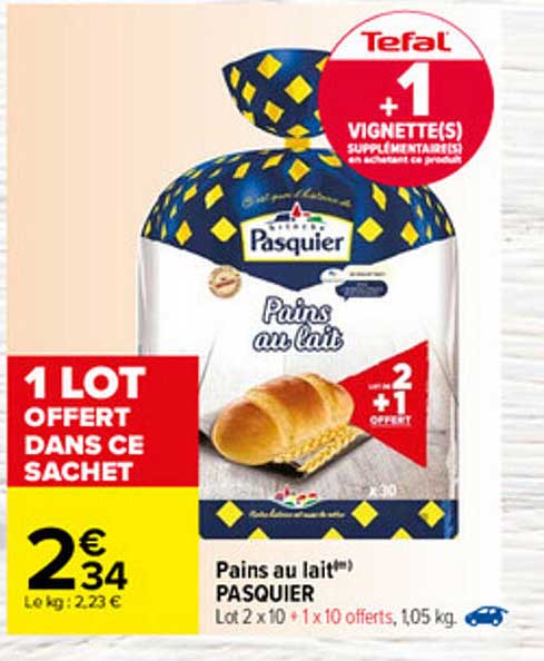 Pains Au Lait Pasquier