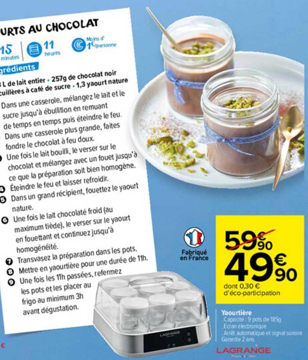 Yaourtière Lagrange