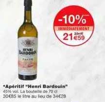 apéritif "henri bardouin"