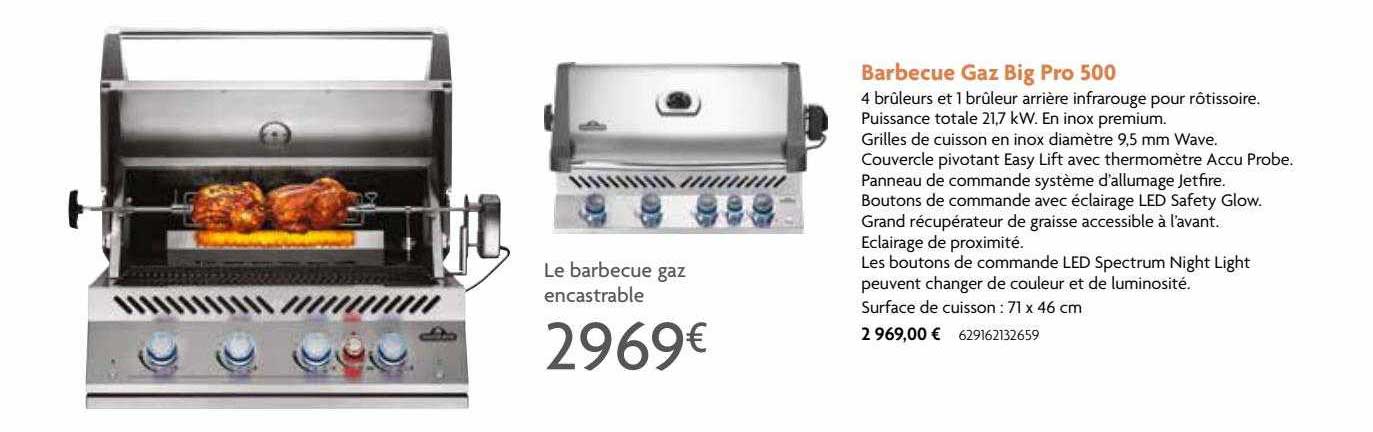 Barbecue Gaz Big Pro 500