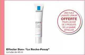effaclar duo+ "la roche-posay"