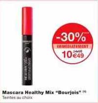 mascara healthy mix "bourjois"