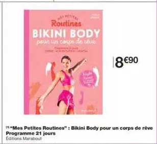 mes petites routines : bikini body pour un corps de rêve programme 21 jours