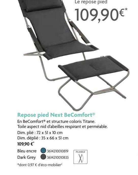 repose pied next beComfort