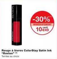 rouge à lèvres colorStay satin ink "revlon"