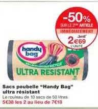 Sacs Poubelle "handy Bag"