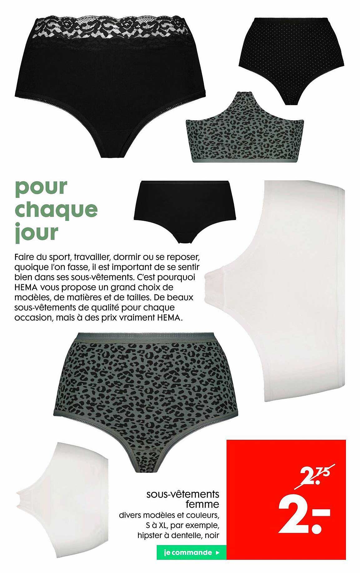 sous-vêtements femme