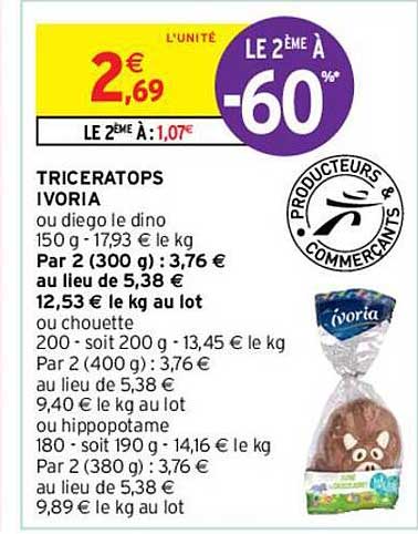 triceratops ivoria