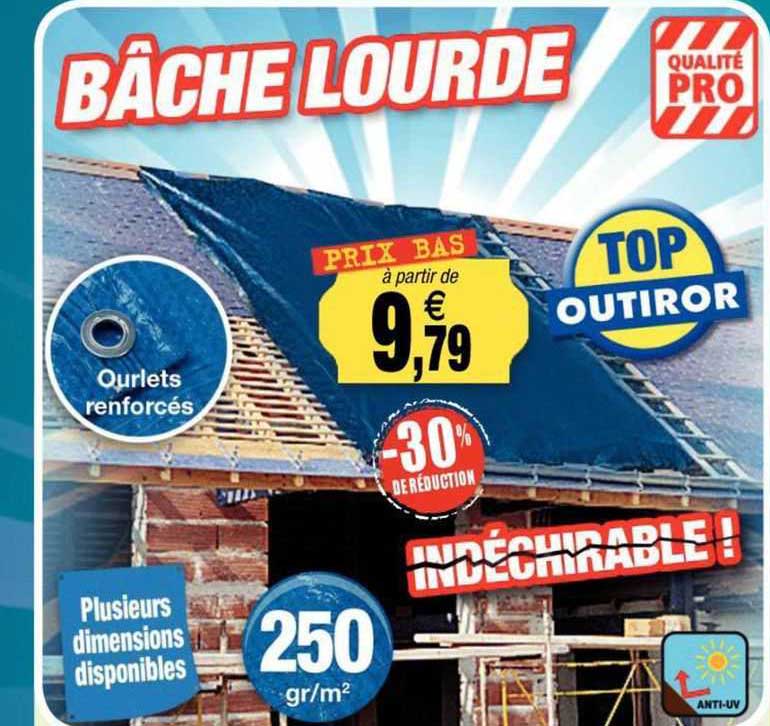 bâche lourde