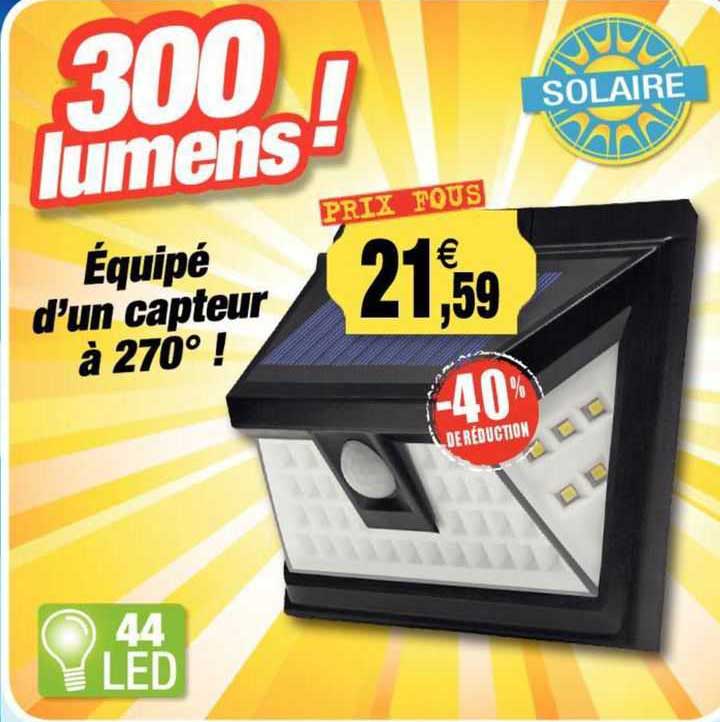 équipé d'un capteur à 270°