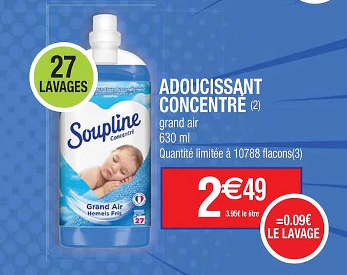 Adoucissant Grand Air Soupline