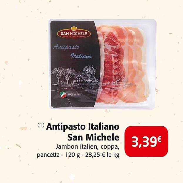 antipasto italiano san michele