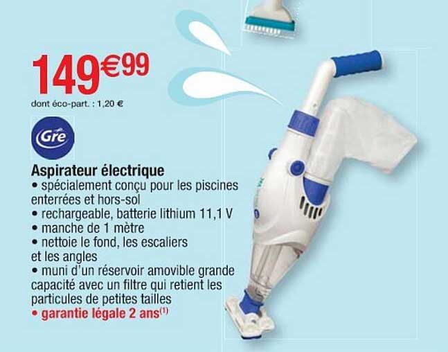 Aspirateur électrique Gré