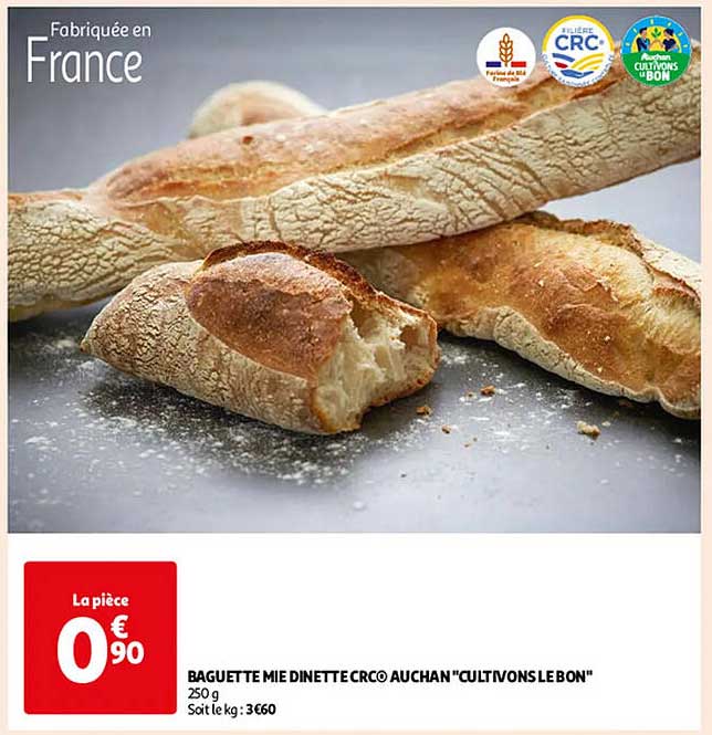 baguette mie dinette crc auchan "cultivons le bon"