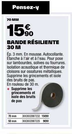 Bande Résiliente 30 M
