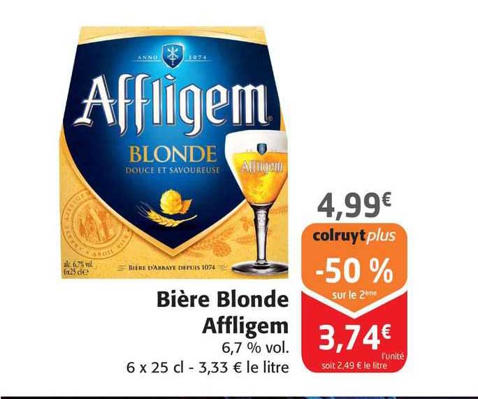 Bière Blonde Affligem