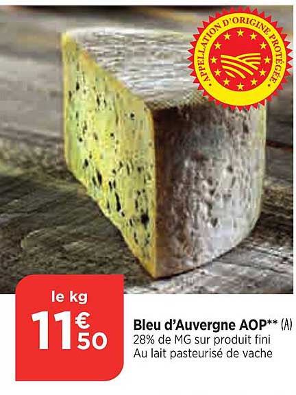 Bleu D'auvergne Aop