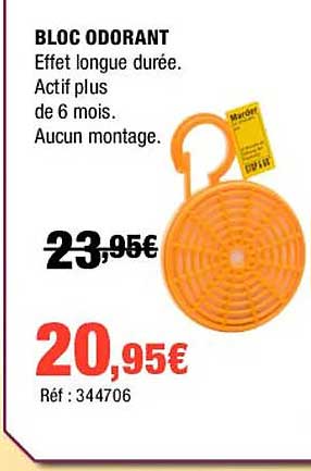 bloc odorant