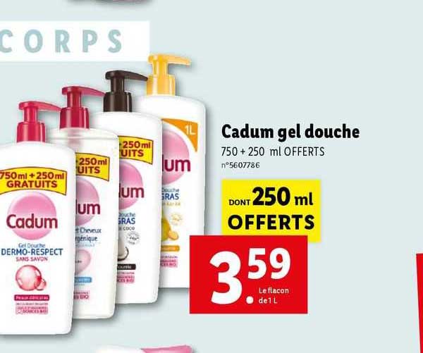 Cadum Gel Douche