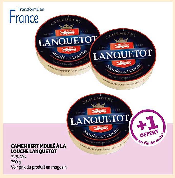 Camembert Moulé à La Louche Lanquetot