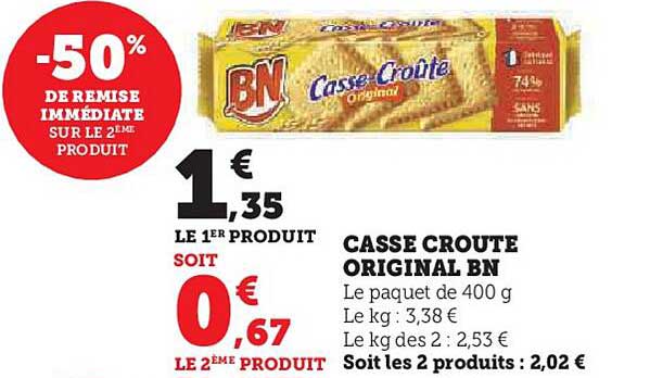 Casse Croûte Original Bn