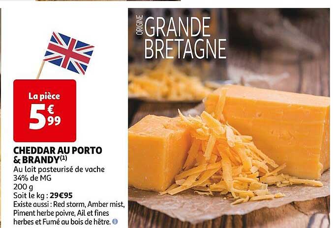 Cheddar Au Porto & Brandy