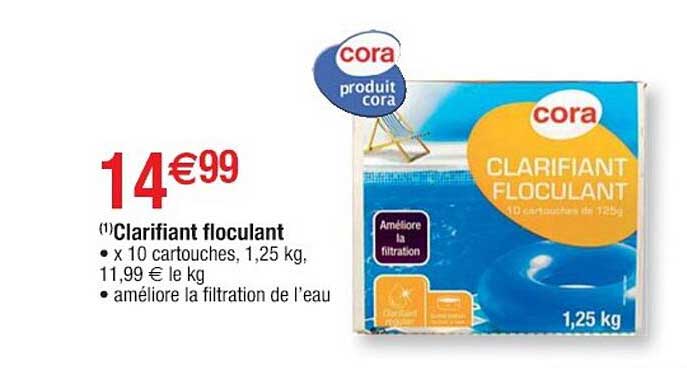 clarifiant floculant cora