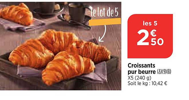 Croissants Pur Beurre