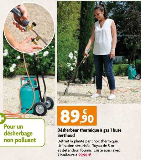 Désherbeur Thermique à Gaz 1 Buse Berthoud
