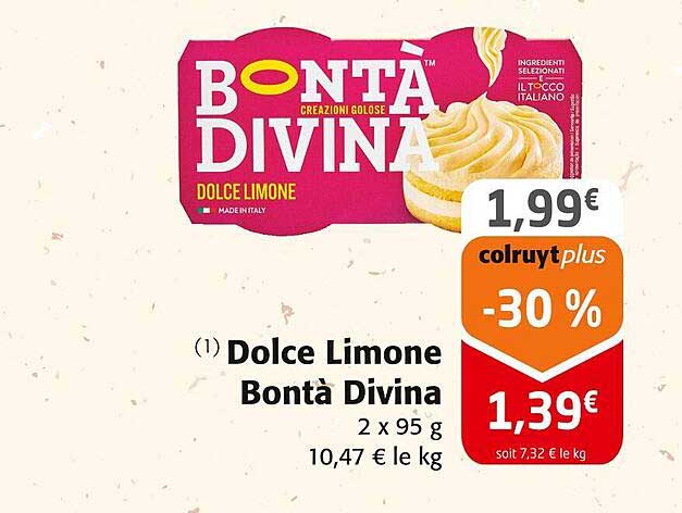 dolce limone bontà divina