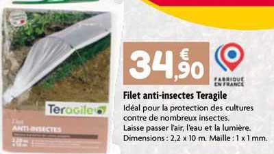 filet anti-insectes teragile